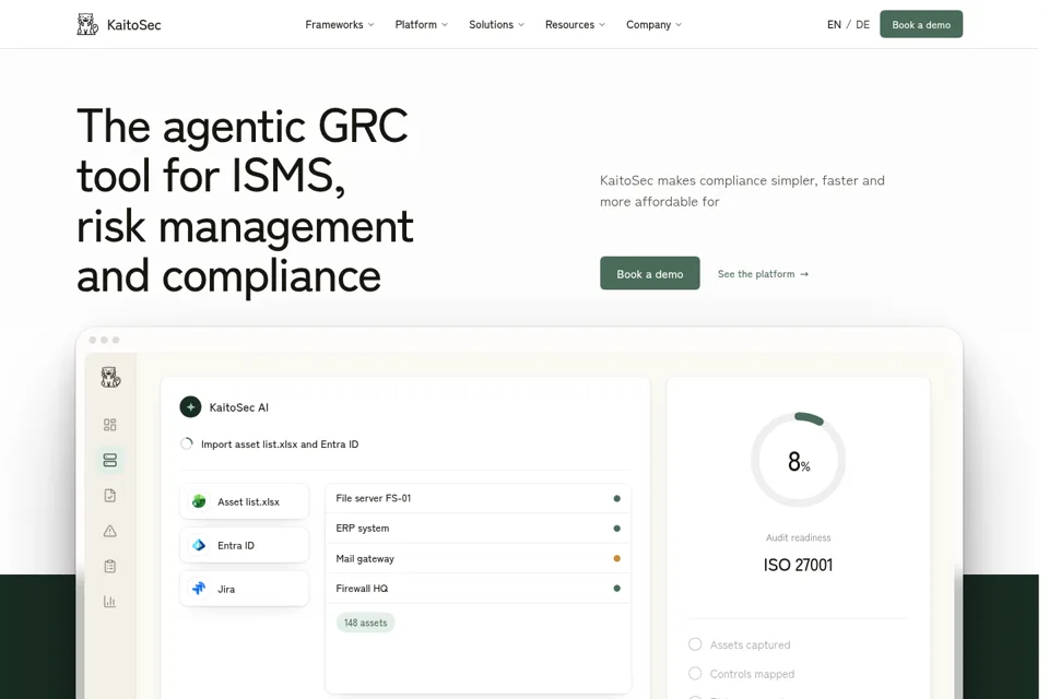 Landing page preview