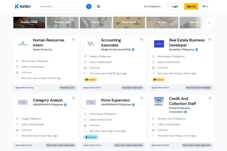 Landing page preview