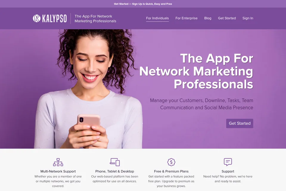 Landing page preview