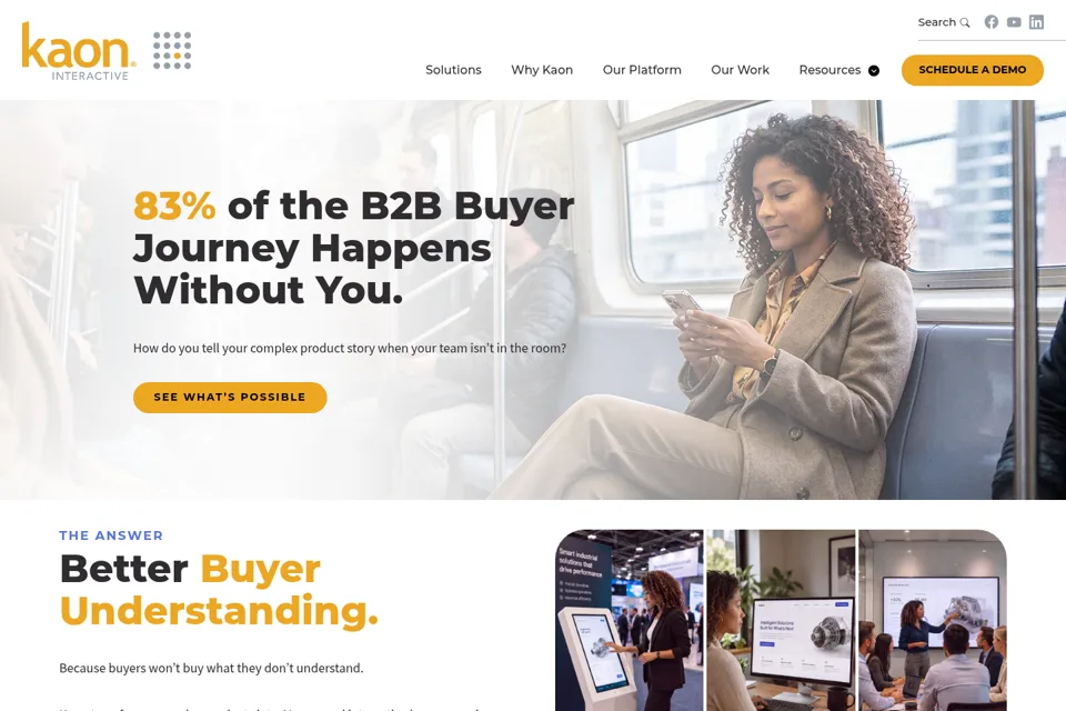 Landing page preview