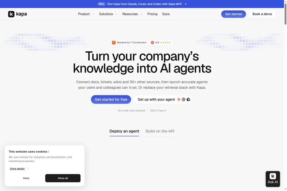 Landing page preview