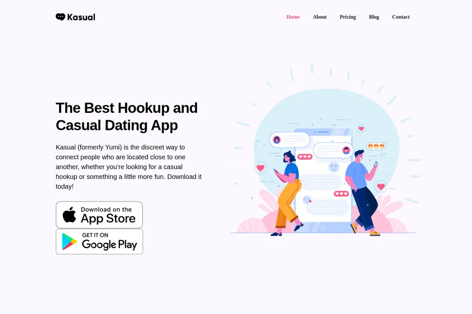 Landing page preview