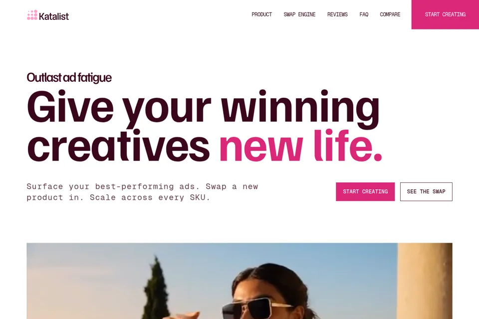 Landing page preview