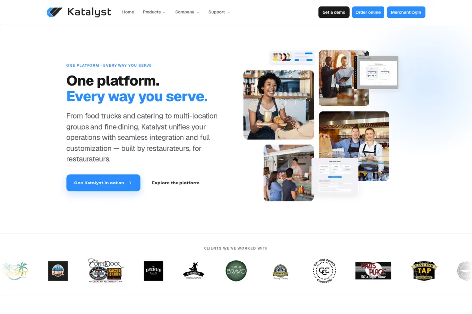 Landing page preview