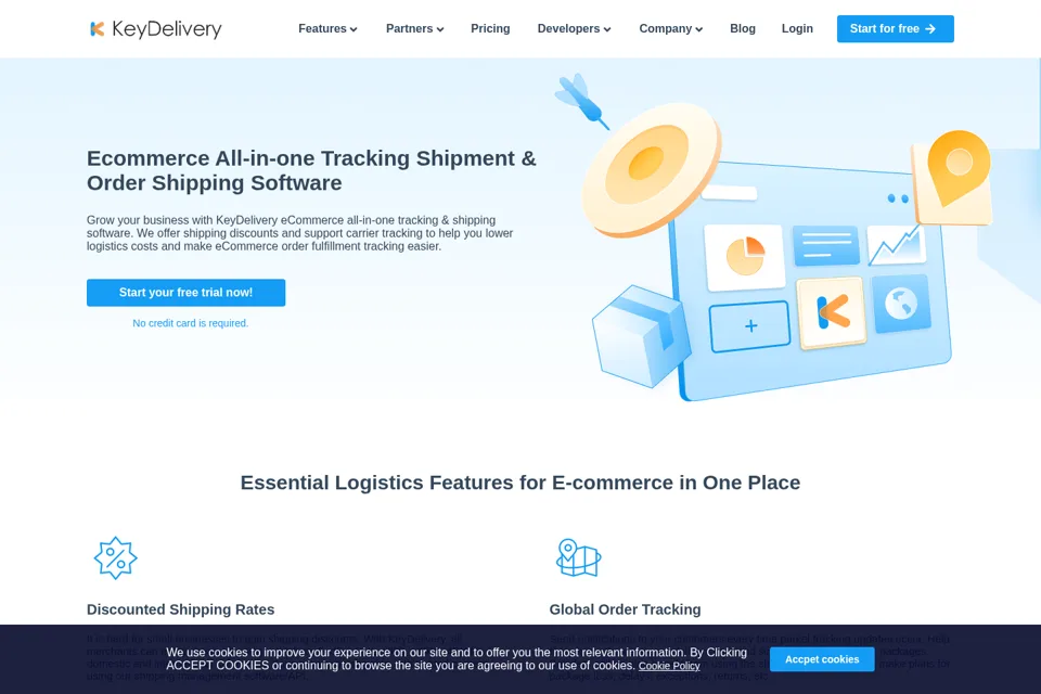 Landing page preview