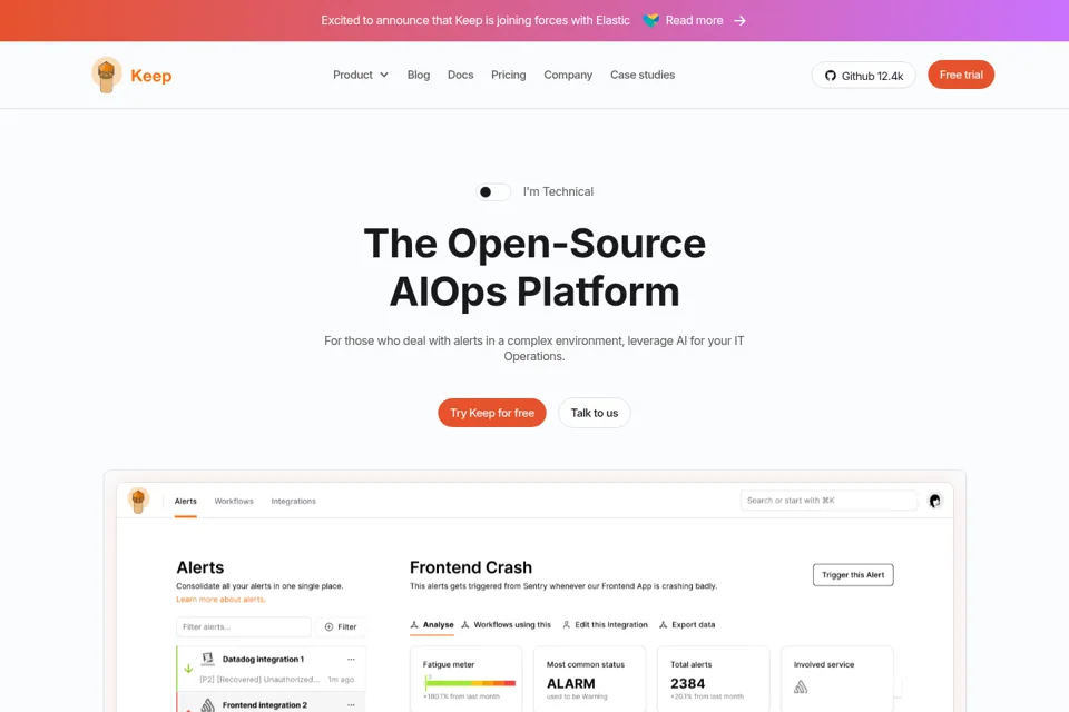 Landing page preview