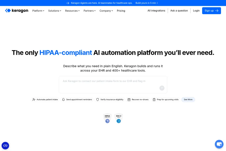 Landing page preview