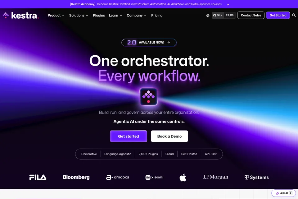 Landing page preview