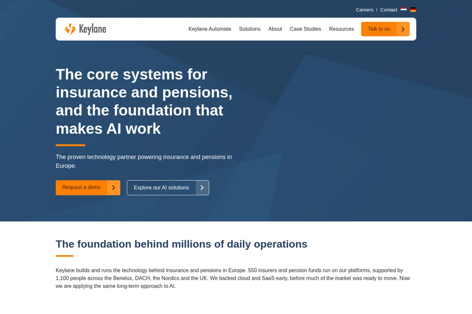 Landing page preview