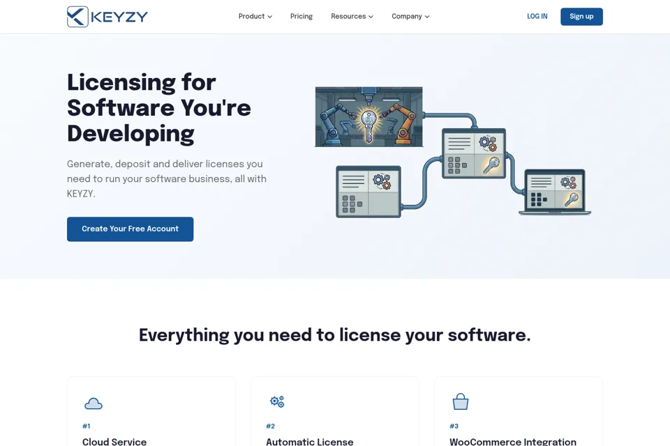 Landing page preview