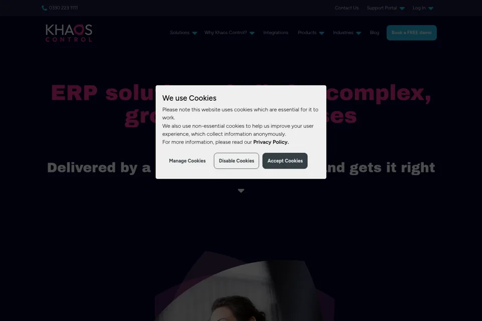 Landing page preview