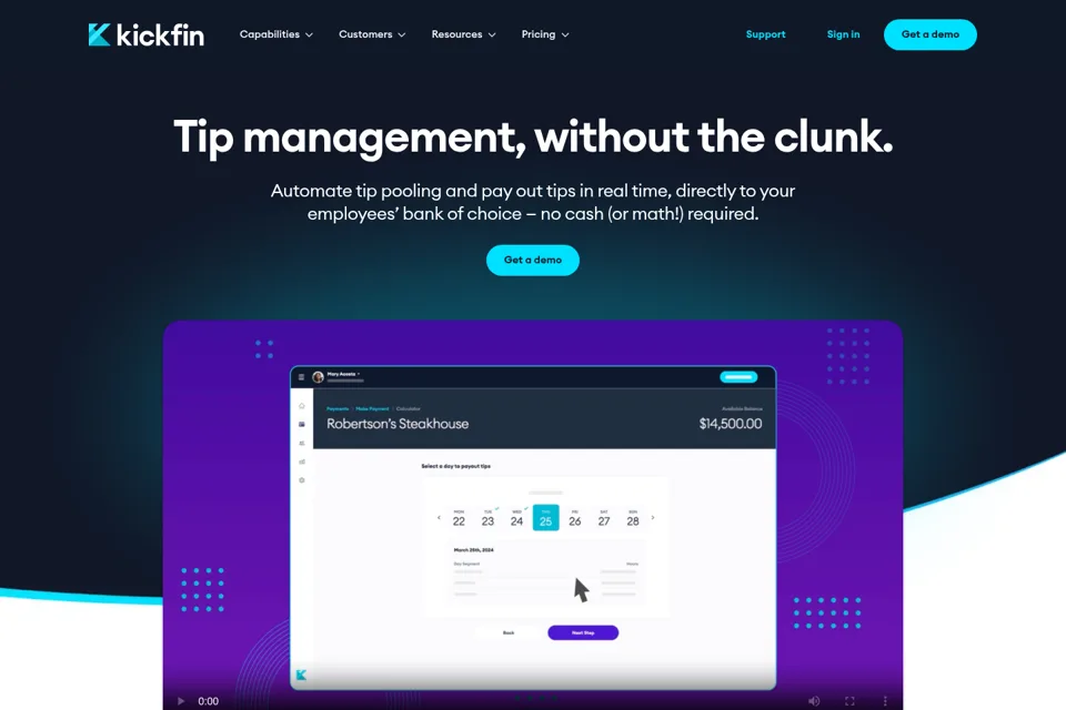 Landing page preview