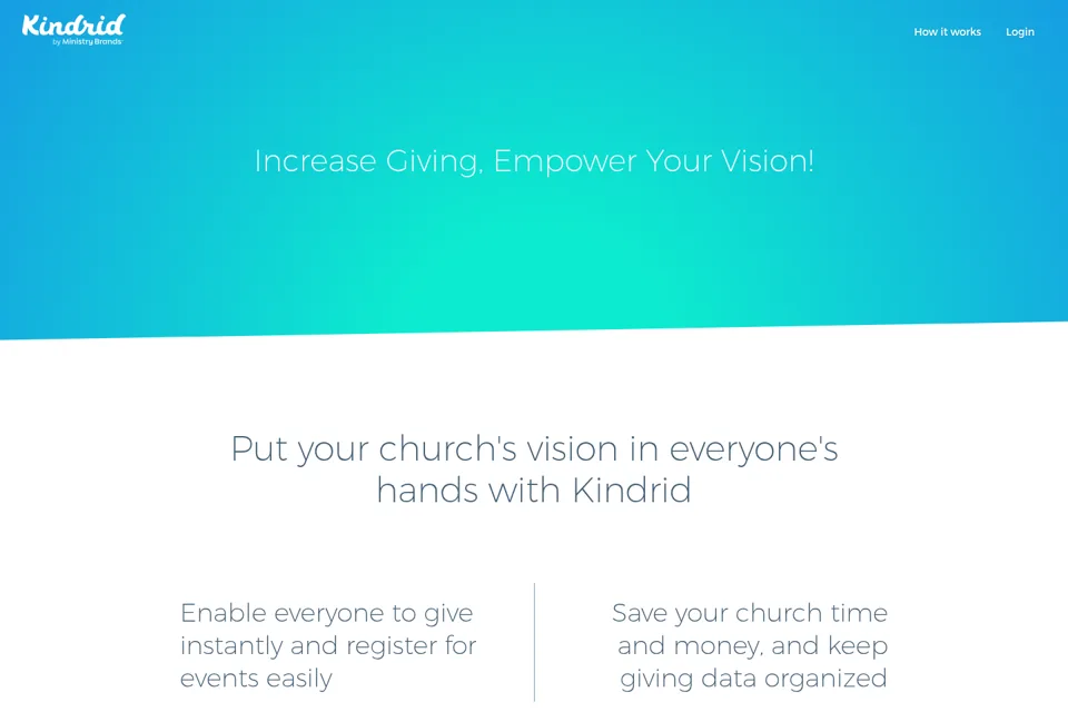 Landing page preview