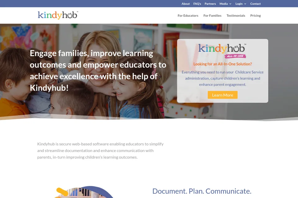 Landing page preview