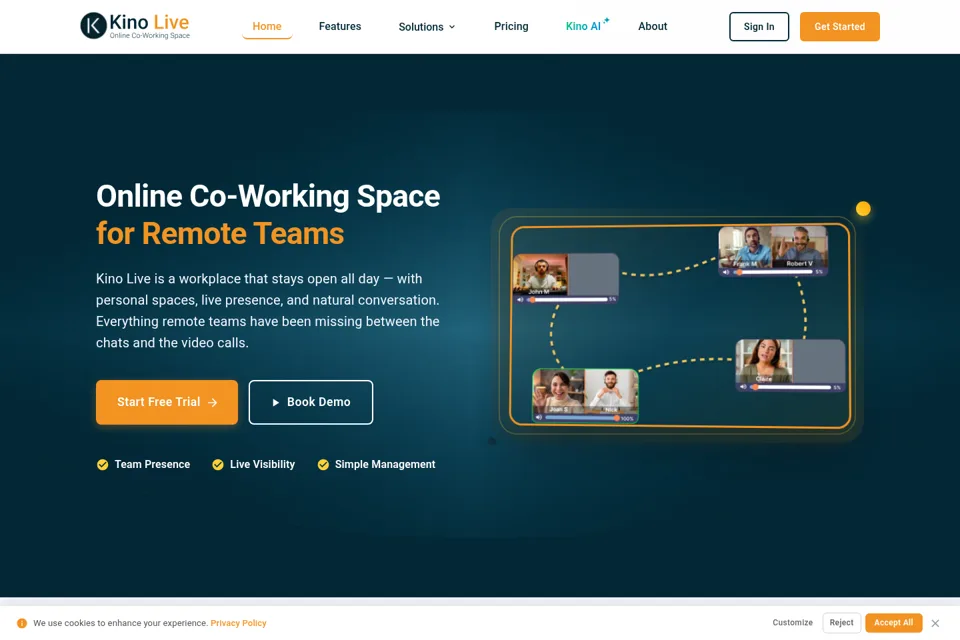 Landing page preview