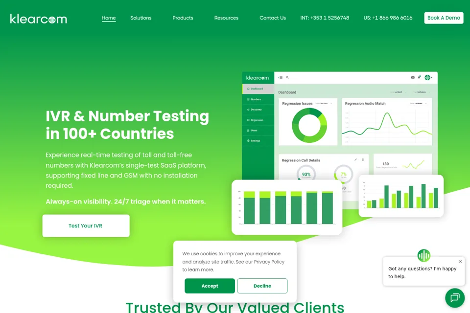 Landing page preview