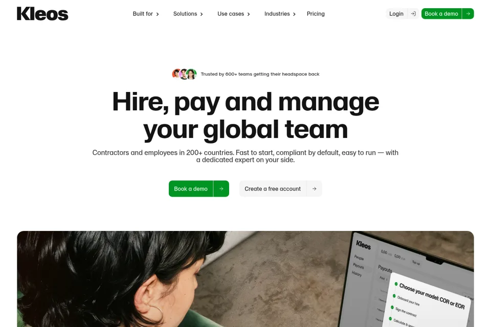 Landing page preview