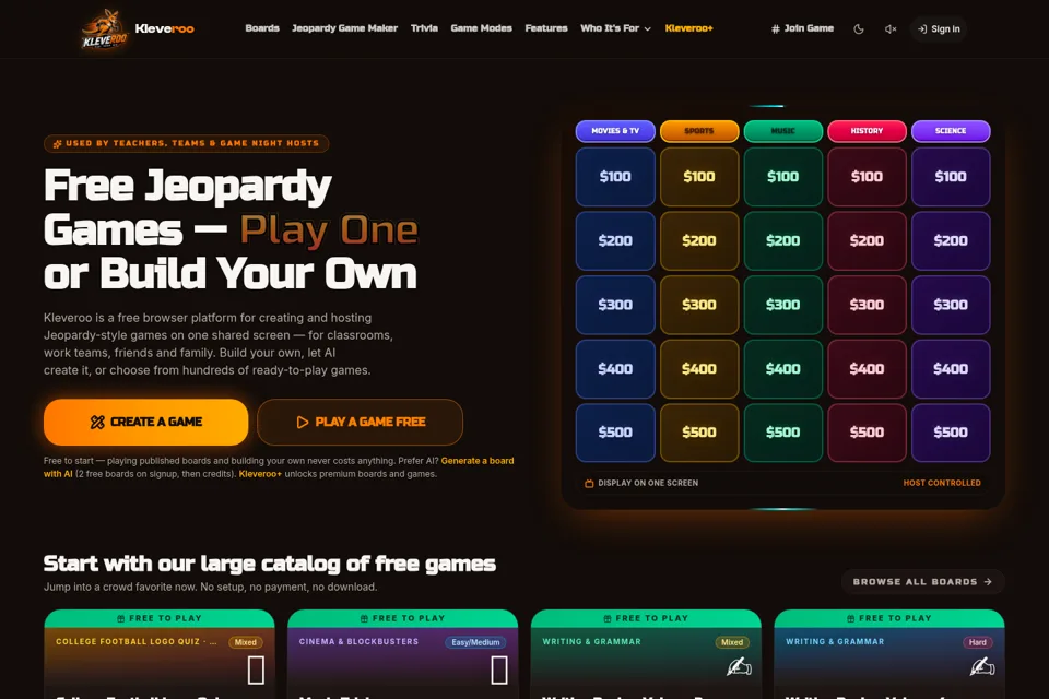 Landing page preview