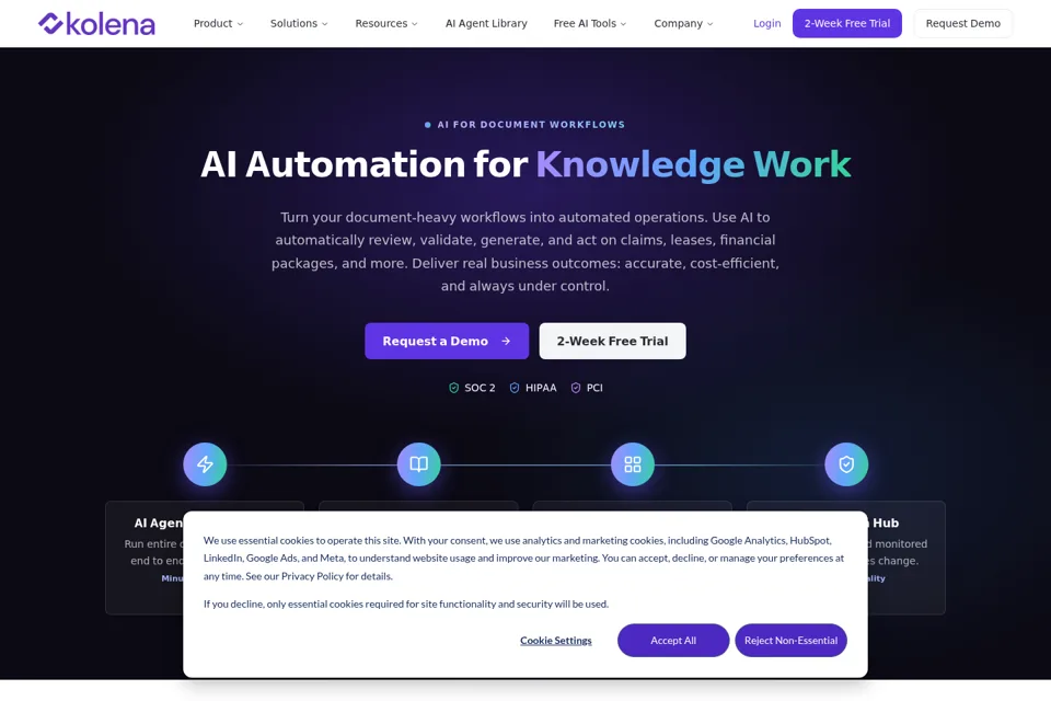 Landing page preview