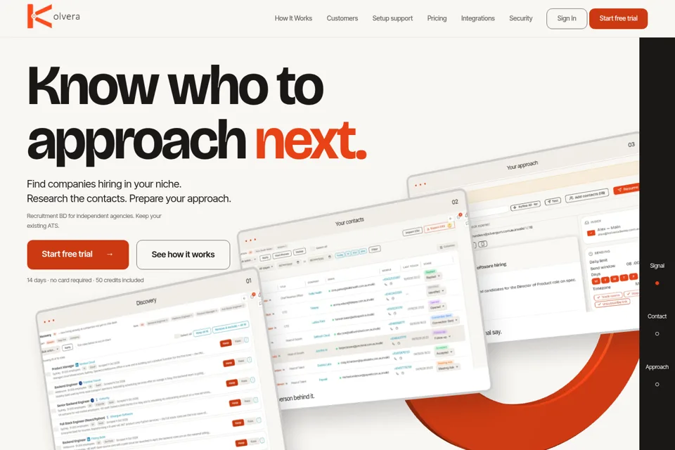 Landing page preview