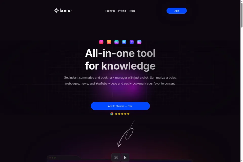 Landing page preview