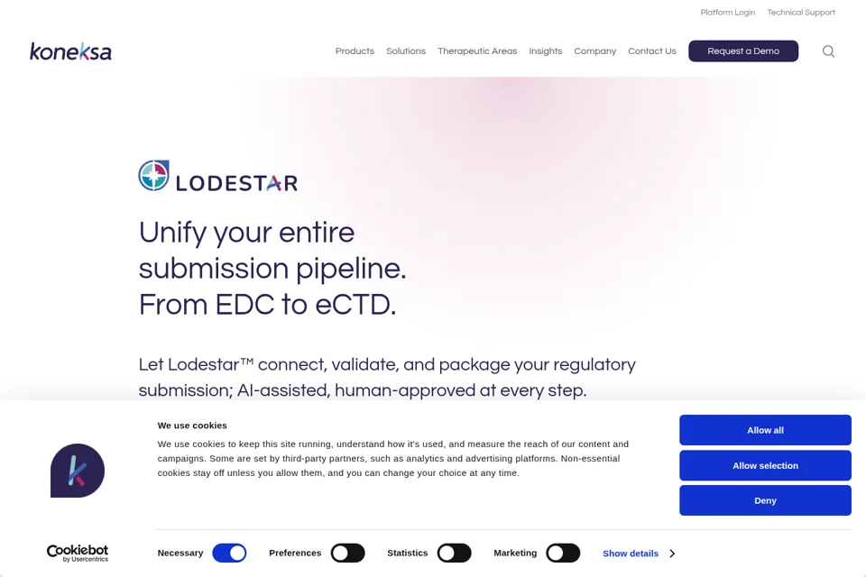 Landing page preview