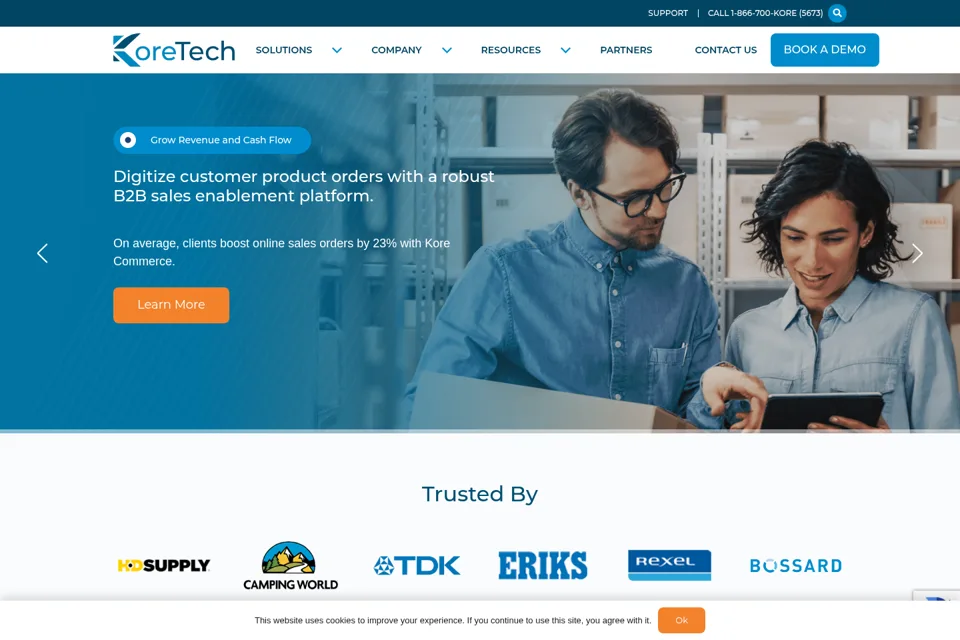 Landing page preview