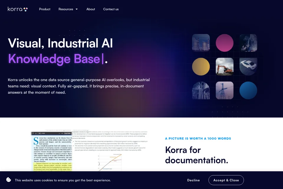 Landing page preview