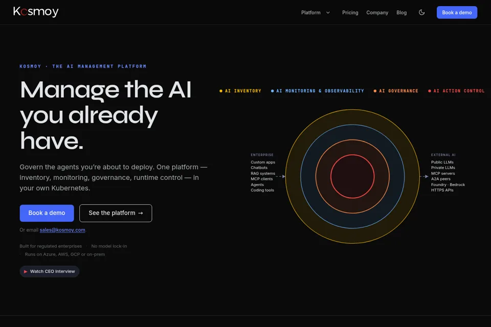 Landing page preview