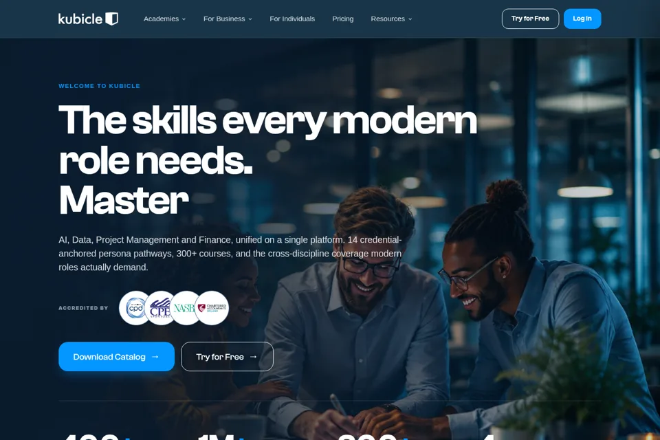 Landing page preview