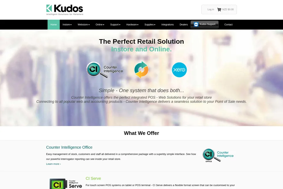 Landing page preview