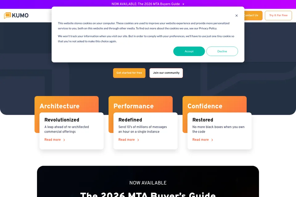 Landing page preview
