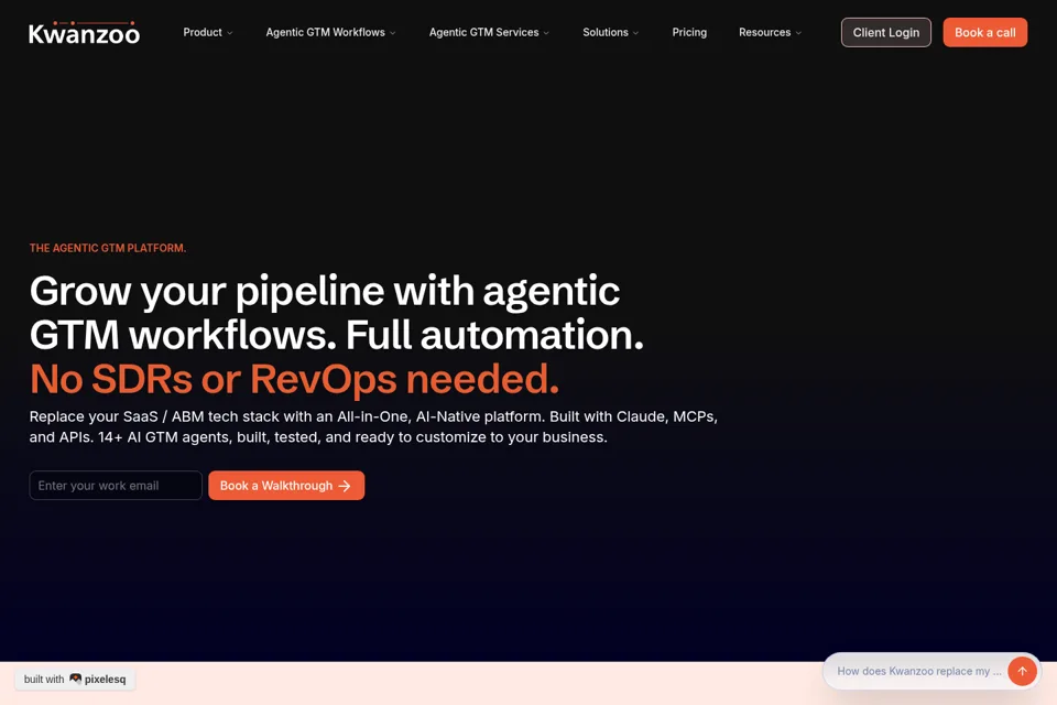 Landing page preview