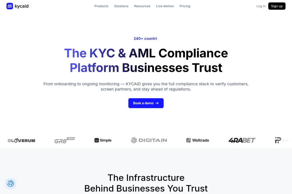 Landing page preview