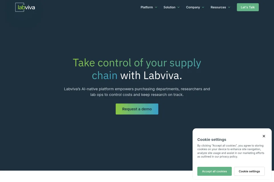 Landing page preview