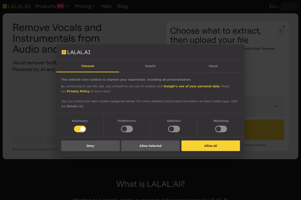 Landing page preview
