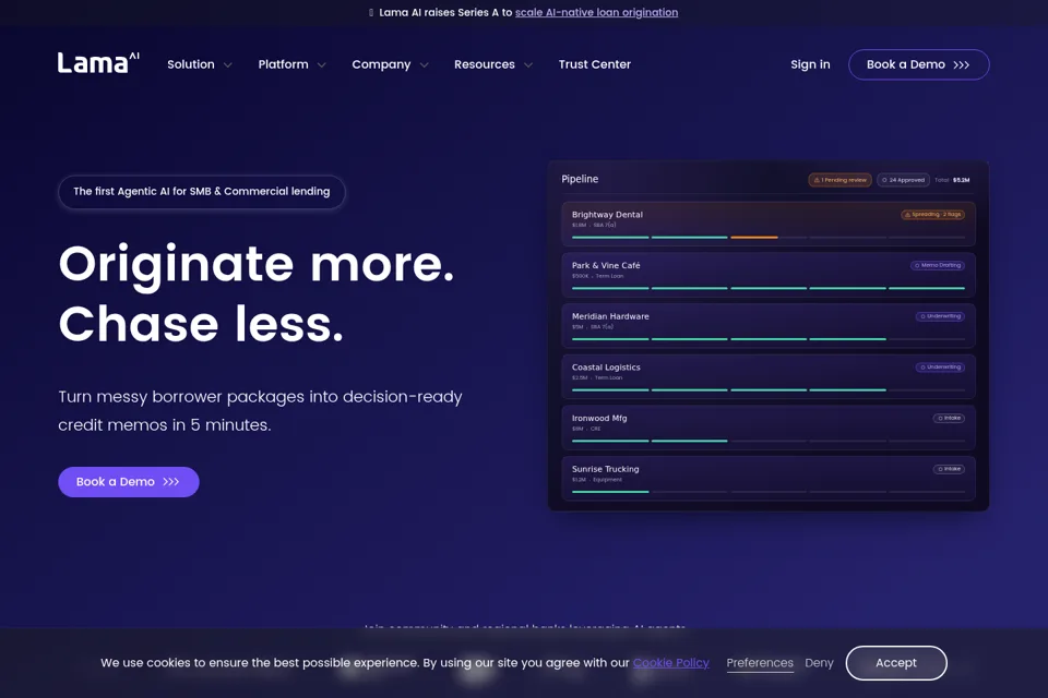 Landing page preview