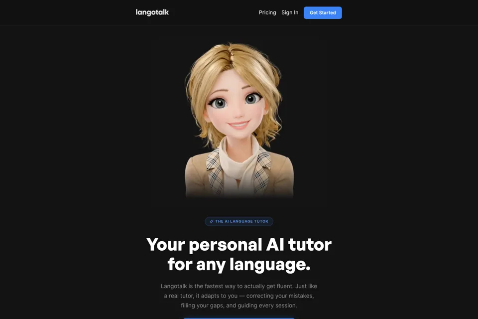 Landing page preview