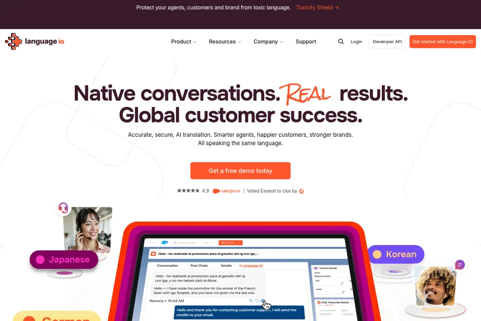 Landing page preview