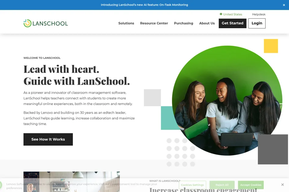 Landing page preview