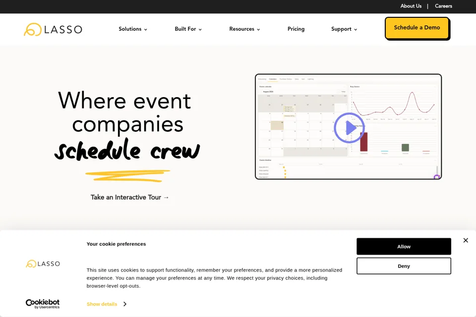 Landing page preview