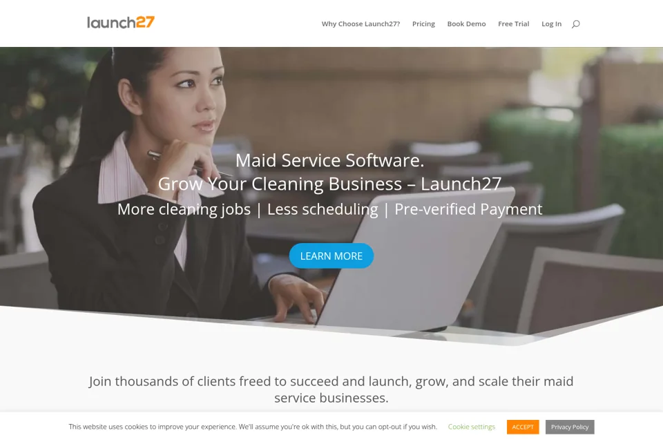 Landing page preview