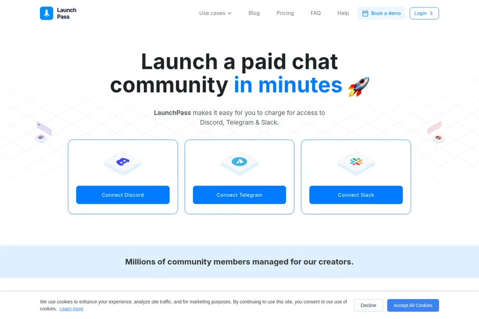 Landing page preview