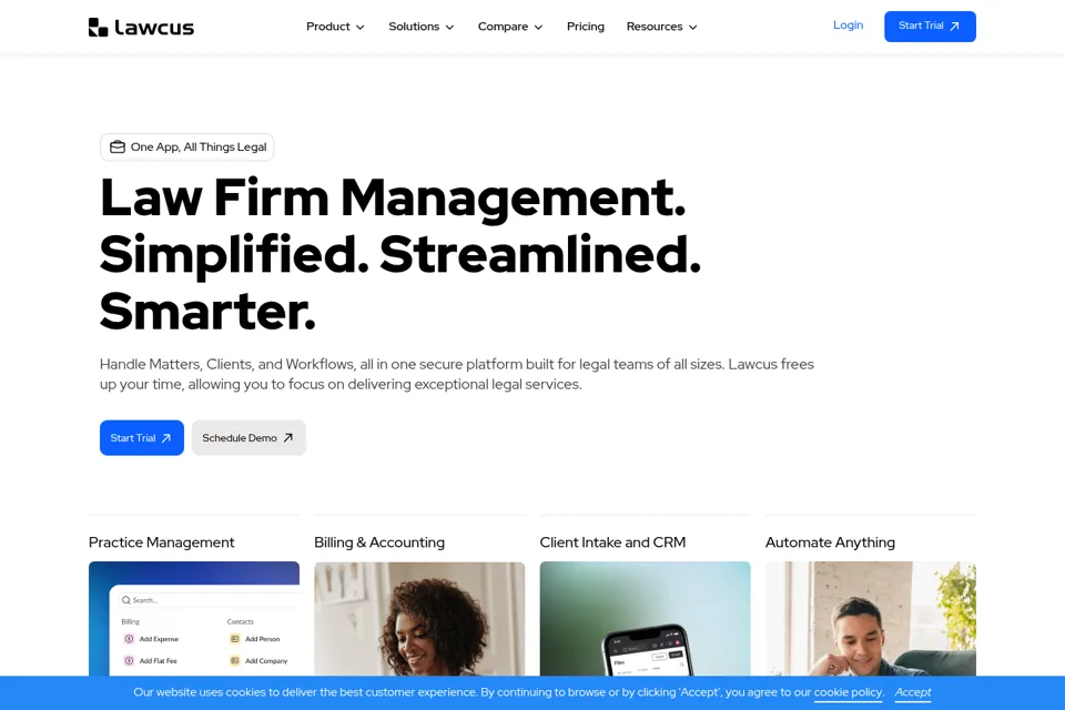 Landing page preview