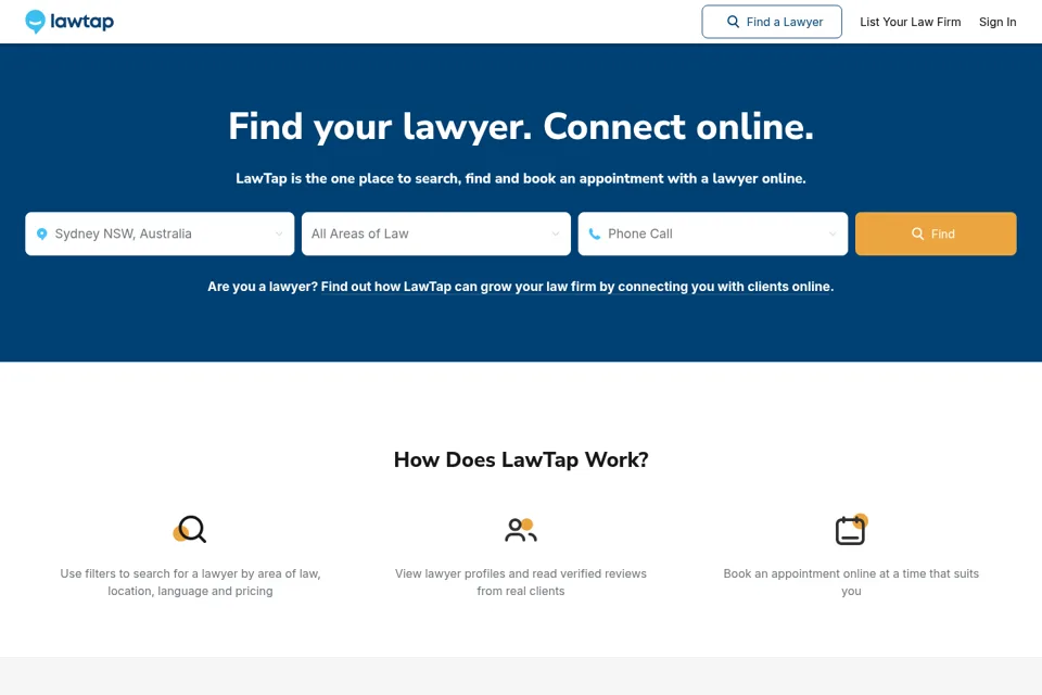 Landing page preview