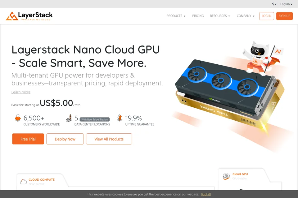 Landing page preview