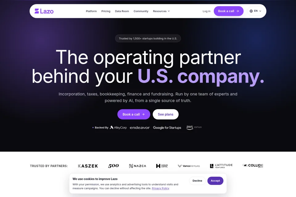 Landing page preview