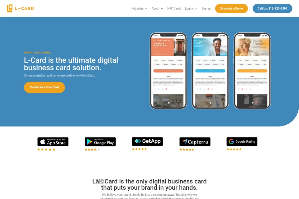 Landing page preview