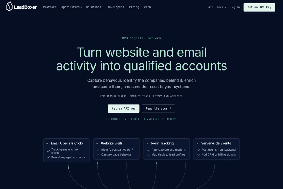 Landing page preview