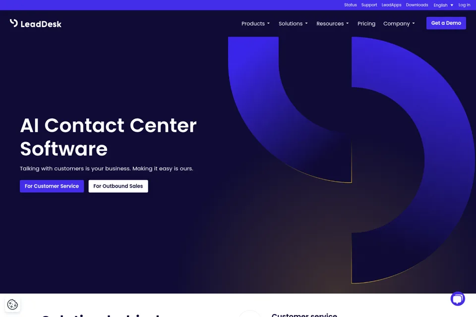 Landing page preview